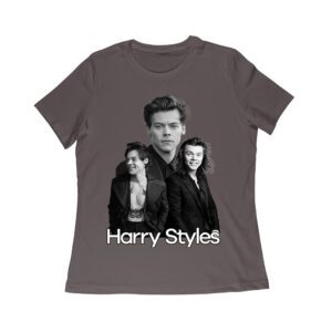 Monochrome Multi-Pose Hary-Styls T-Shirt for Classic Style Fans Women Relaxed