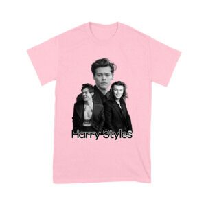 Monochrome Multi-Pose Hary-Styls T-Shirt for Classic Style Fans Unisex Youth