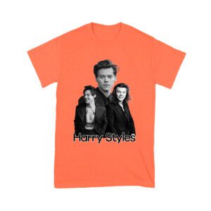 Monochrome Multi-Pose Hary-Styls T-Shirt for Classic Style Fans Unisex Youth