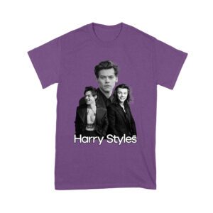 Monochrome Multi-Pose Hary-Styls T-Shirt for Classic Style Fans Unisex Youth