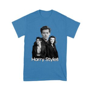 Monochrome Multi-Pose Hary-Styls T-Shirt for Classic Style Fans Unisex Youth
