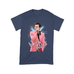 Pink Suit Performance Hary-Styls T-Shirt with Microphone Graphic Unisex Toddler