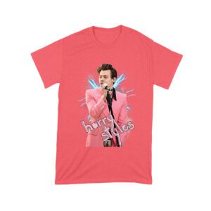 Pink Suit Performance Hary-Styls T-Shirt with Microphone Graphic Unisex Toddler
