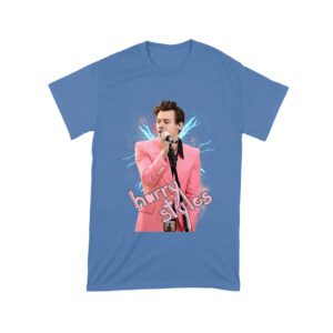Pink Suit Performance Hary-Styls T-Shirt with Microphone Graphic Unisex Toddler
