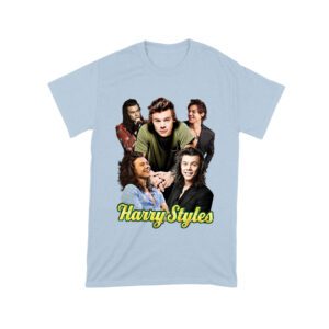 Group Expressions Collage Hary-Styls T-Shirt with Artistic Layout Unisex Toddler