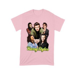 Group Expressions Collage Hary-Styls T-Shirt with Artistic Layout Unisex Toddler