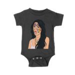 Olivia Rodrigo Cartoon Style T-Shirt with Face Stickers and Pop Expression Unisex Baby Jersey – Viva Party