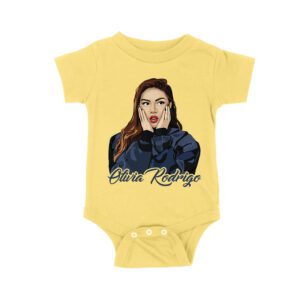 Shocked Expression Olivia Rodrigo T-Shirt with Bold Hoodie Look Unisex Baby Jersey