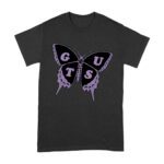 GUTS Butterfly Olivia Rodrigo T-Shirt with Purple Wings and Typography Unisex Adult – Viva Party
