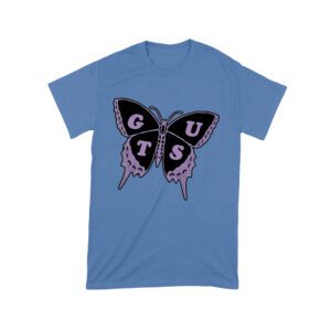GUTS Butterfly Olivia Rodrigo T-Shirt with Purple Wings and Typography Unisex Toddler