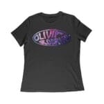Oval Olivia Rodrigo T-Shirt with Glitter Style Retro Lettering Women Relaxed – Viva Party