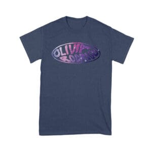 Oval Olivia Rodrigo T-Shirt with Glitter Style Retro Lettering Unisex Youth