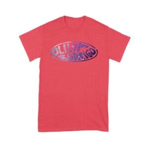 Oval Olivia Rodrigo T-Shirt with Glitter Style Retro Lettering Unisex Youth