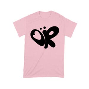 Minimalist OR Logo Olivia Rodrigo T-Shirt in Bold Black Modern Style Unisex Toddler