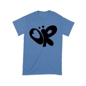 Minimalist OR Logo Olivia Rodrigo T-Shirt in Bold Black Modern Style Unisex Toddler