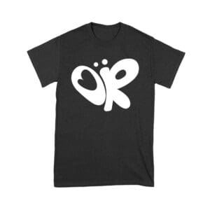 Minimalist OR Logo Olivia Rodrigo T-Shirt in Bold Black Modern Style Unisex Youth – Viva Party