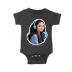 Headphones and Microphone Olivia Rodrigo T-Shirt in Studio Art Style Unisex Baby Jersey – Viva Party