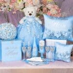 Light blue full quinceanera package