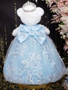 Light blue Teddy Bear for Quinceanera - Image 2