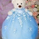 Bahama Blue Teddy Bear for Quinceanera