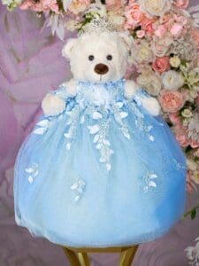 Bahama Blue Teddy Bear for Quinceanera - Image 14
