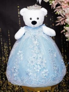Light blue Teddy Bear for Quinceanera - Image 17