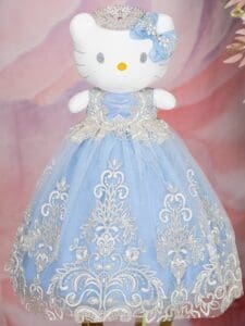 Bahama Blue Quinceanera pillows set and kitty - Image 2