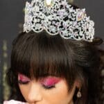 Big quinceanera crown tornasol