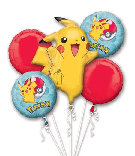 Pikachu Pokemon Balloon Bouquets