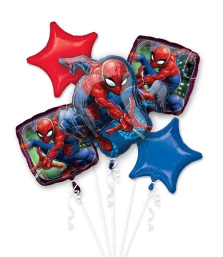 Spider-Man Balloon Bouquets
