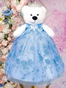 Light Blue Last Teddy Bear for Quinceanera - Image 14