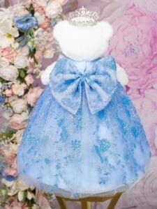 Light Blue Last Teddy Bear for Quinceanera - Image 2