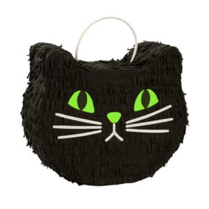 Halloween Cat Face Shape Pinata 32 Inch