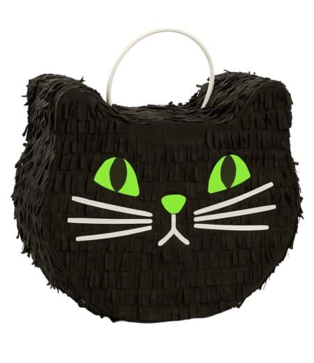 Halloween Cat Face Shape Pinata 32 Inch