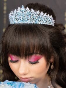 Light Blue Last Teddy Bear for Quinceanera - Image 4