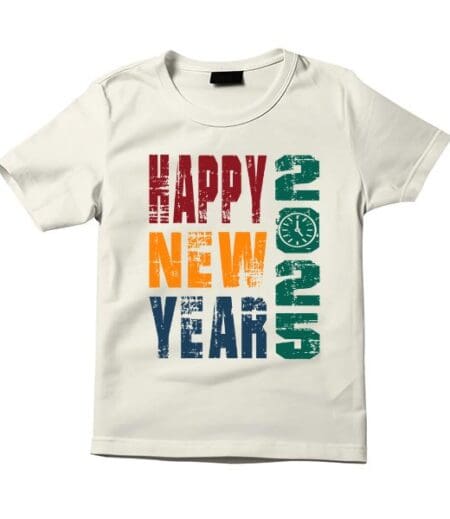 Happy New Year 2025 T-Shirt - Celebrate in Style with Festive Apparel