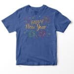 Happy New Year T-Shirt - Festive Celebration Graphic Tee - Perfect for New Year's Eve Party
