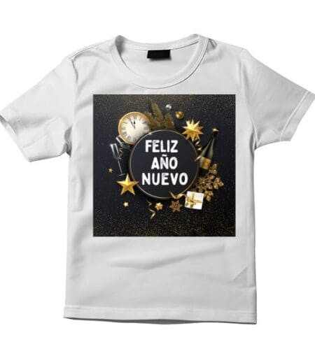 Feliz Ano Nuevo T-Shirt - Festive Spanish New Year Graphic Tee - Celebrate the Holiday in Style